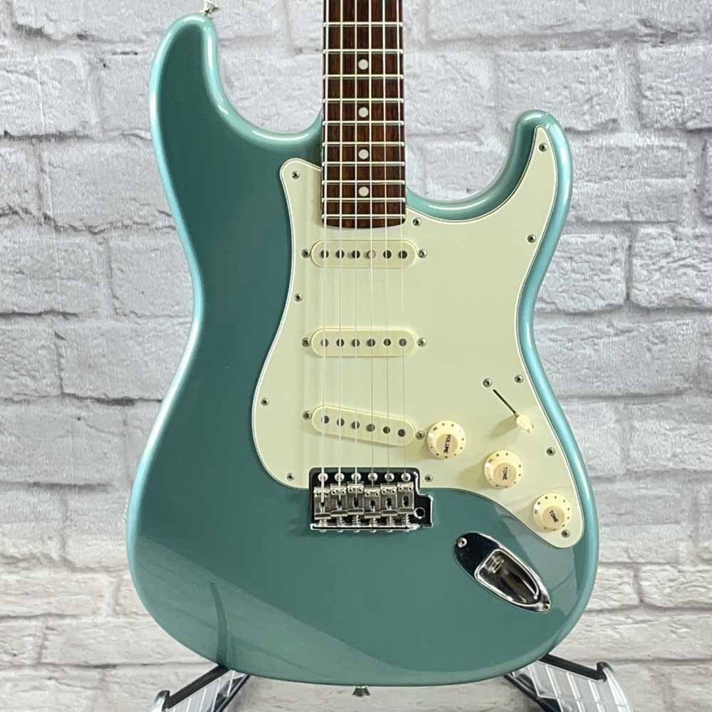 Used:   Tokai AST96 Stratocaster Electric Guitar - Turquoise Ocean Metallic
