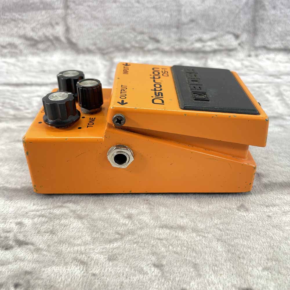 Used:  Boss 1990 DS-1  Distortion Pedal - Black Label