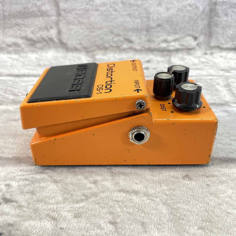 Used:  Boss 1990 DS-1  Distortion Pedal - Black Label