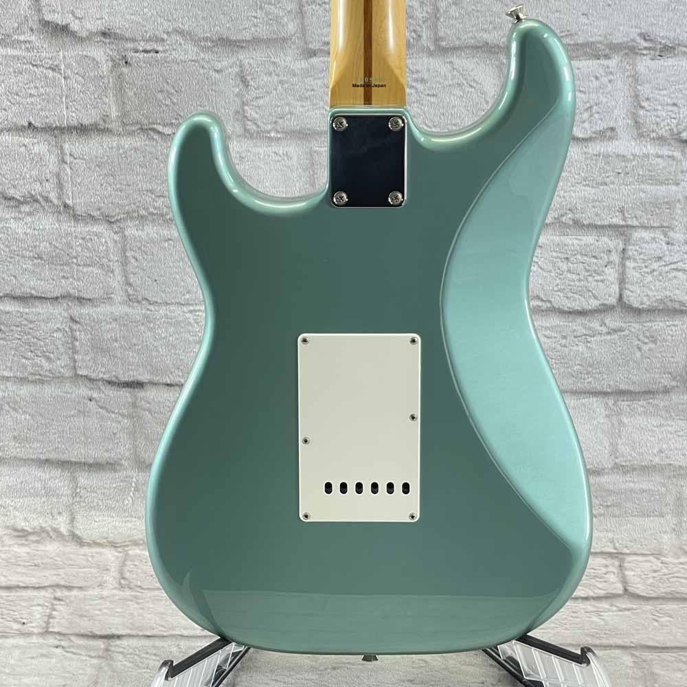 Used:   Tokai AST96 Stratocaster Electric Guitar - Turquoise Ocean Metallic