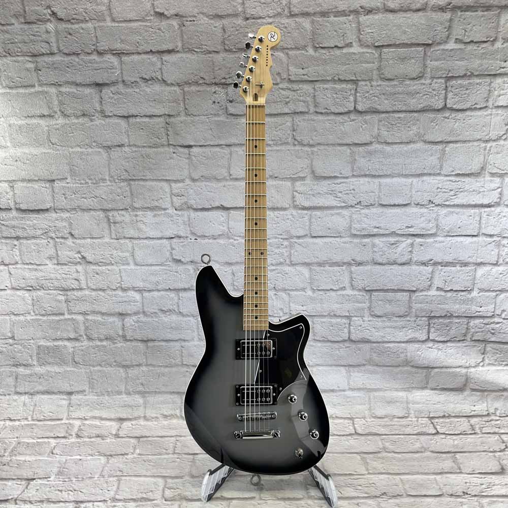 Used:  Reverend Guitars Descent Baritone Electric Guitar - Silverburst