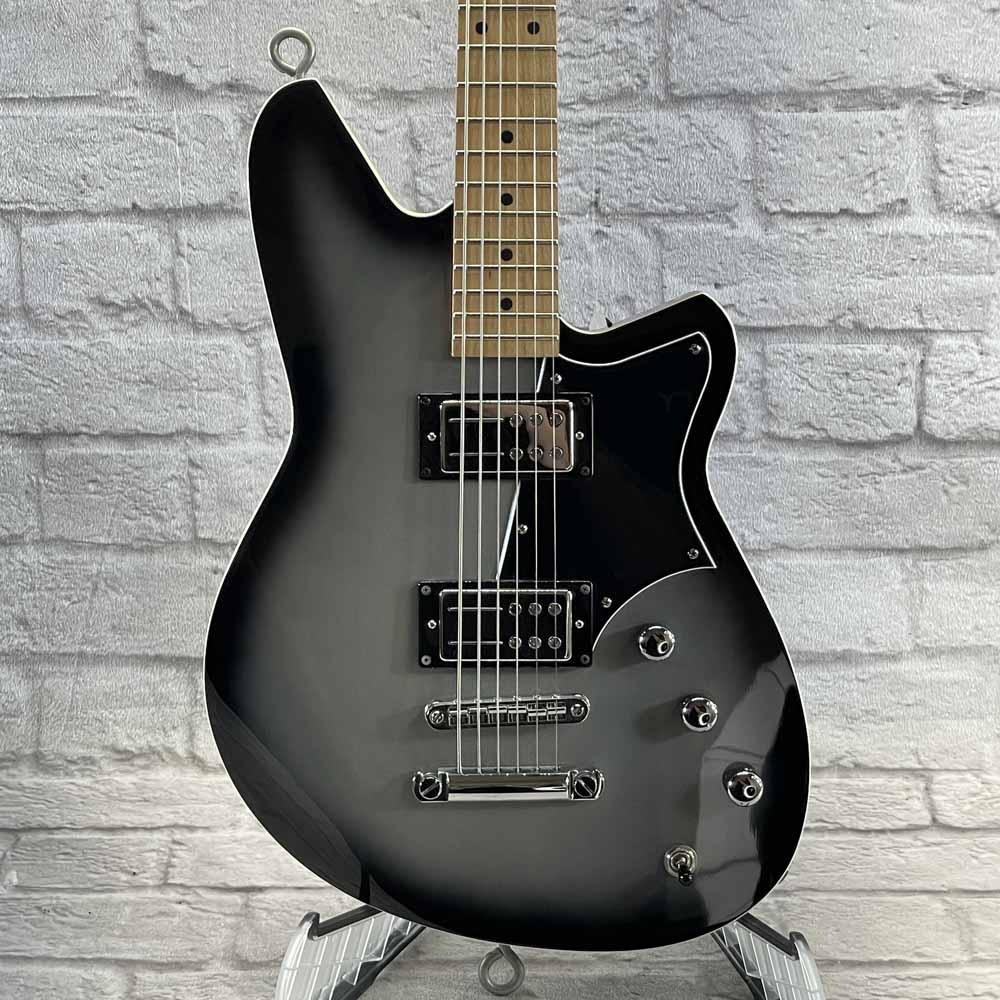 Used:  Reverend Guitars Descent Baritone Electric Guitar - Silverburst