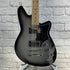 Used:  Reverend Guitars Descent Baritone Electric Guitar - Silverburst