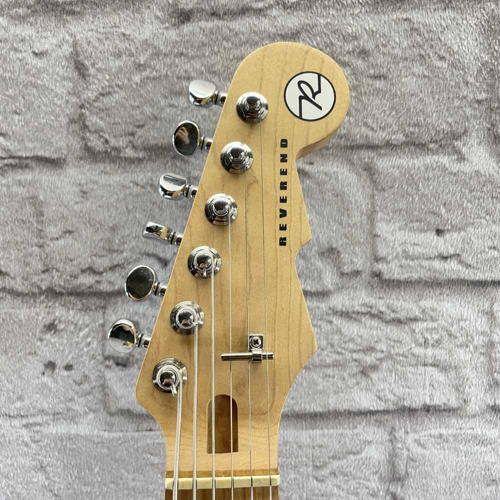 Used:  Reverend Guitars Descent Baritone Electric Guitar - Silverburst