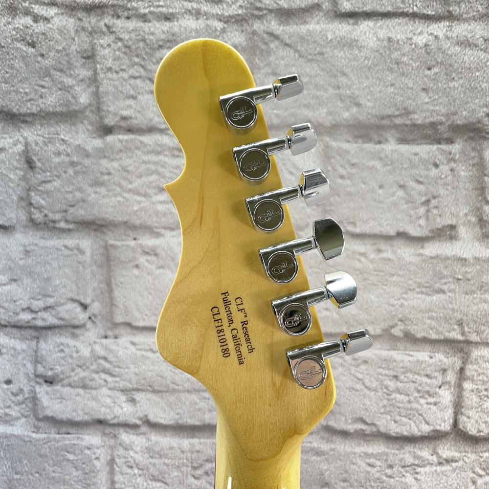 G&L Guitars CLF Research DOHENY V12 Electric Guitars - Pharoah Gold Firemist