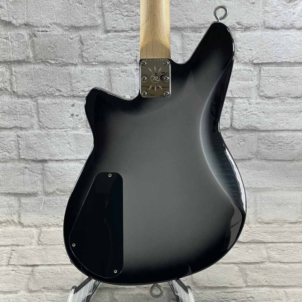 Used:  Reverend Guitars Descent Baritone Electric Guitar - Silverburst