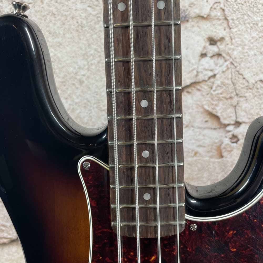 Used:  Squier Classic Vibe 60's Precision Bass - Tri-Tone Burst