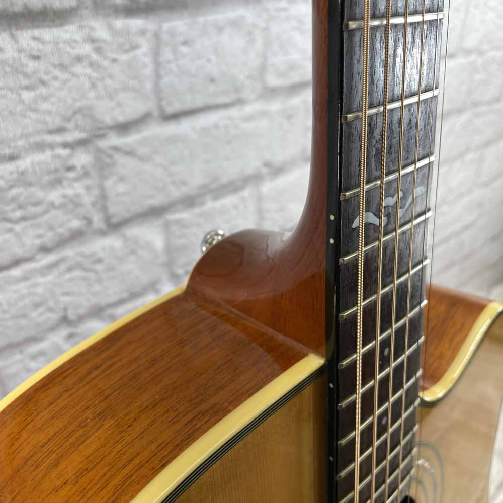 Used:  Alvarez Guitars 5080N Artist Vintage Thinline Acoustic/Electric Guitar - Natural