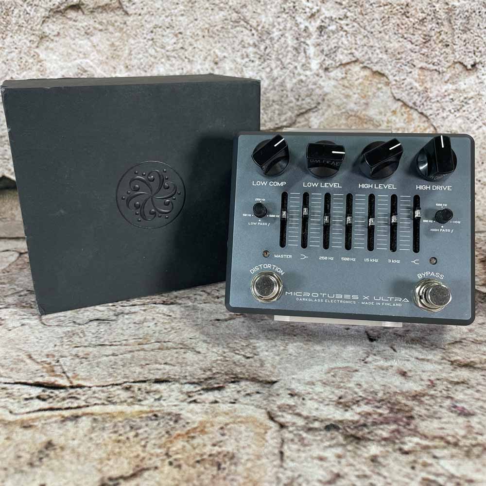 Used:  Darkglass Electronics Microtubes X Ultra Multiband Distortion Pedal