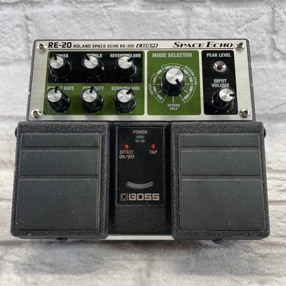 Used:  Boss RE-20 Space Echo