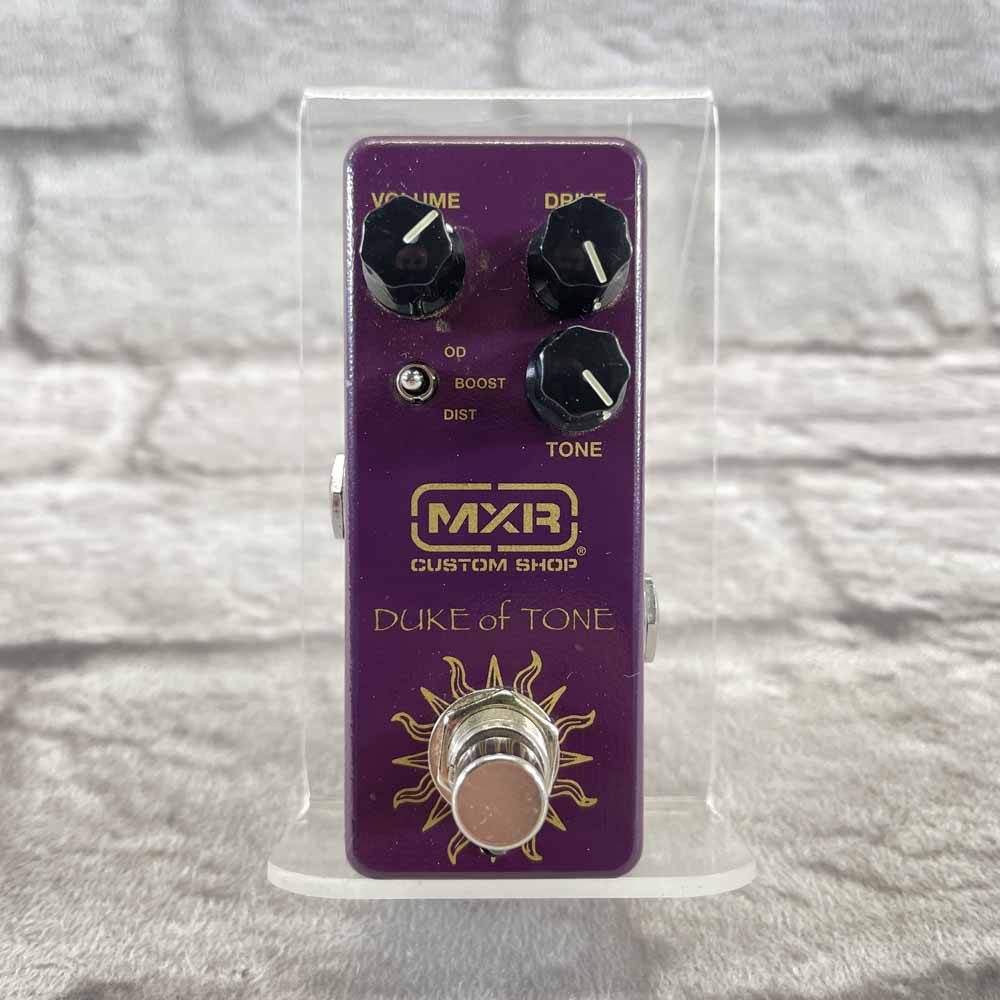 Used:  MXR Duke of Tone Overdrive Pedal
