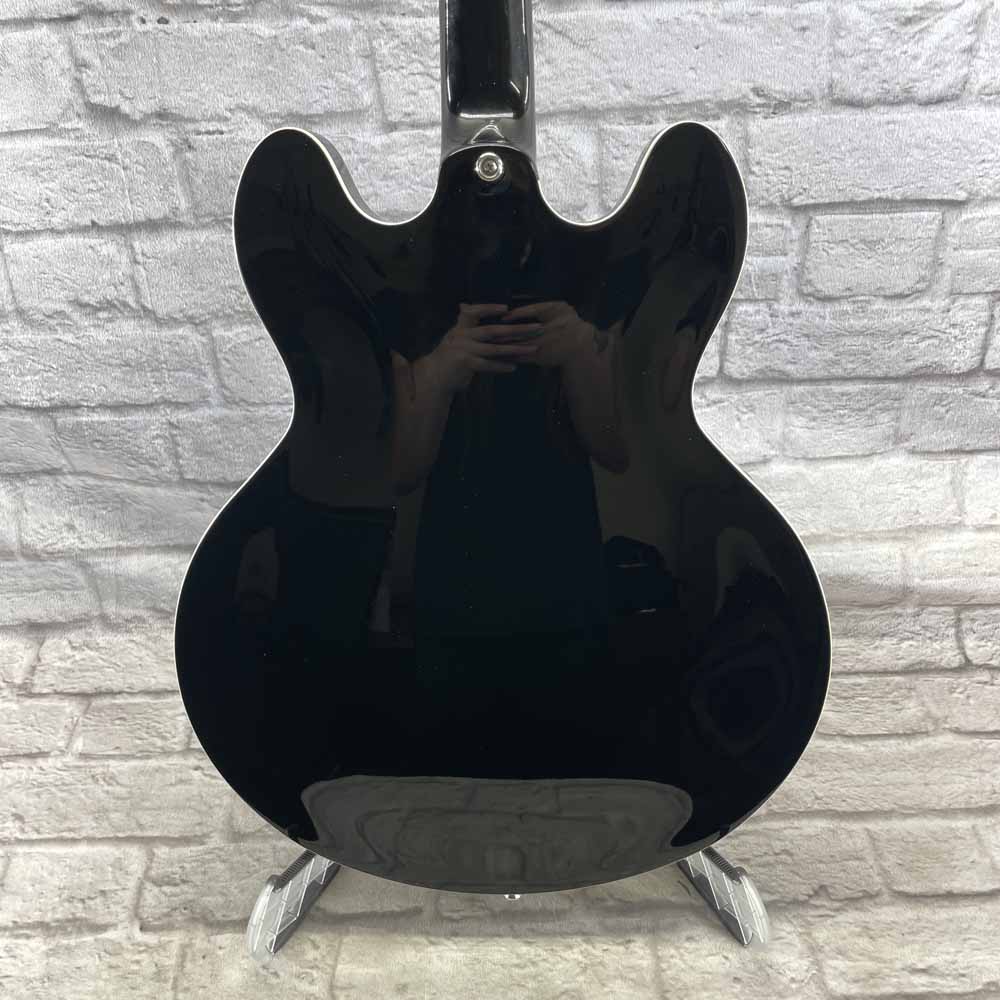 Used:  Epiphone Gary Clark Jr. Blak & Blu Casino w/ Bigsby