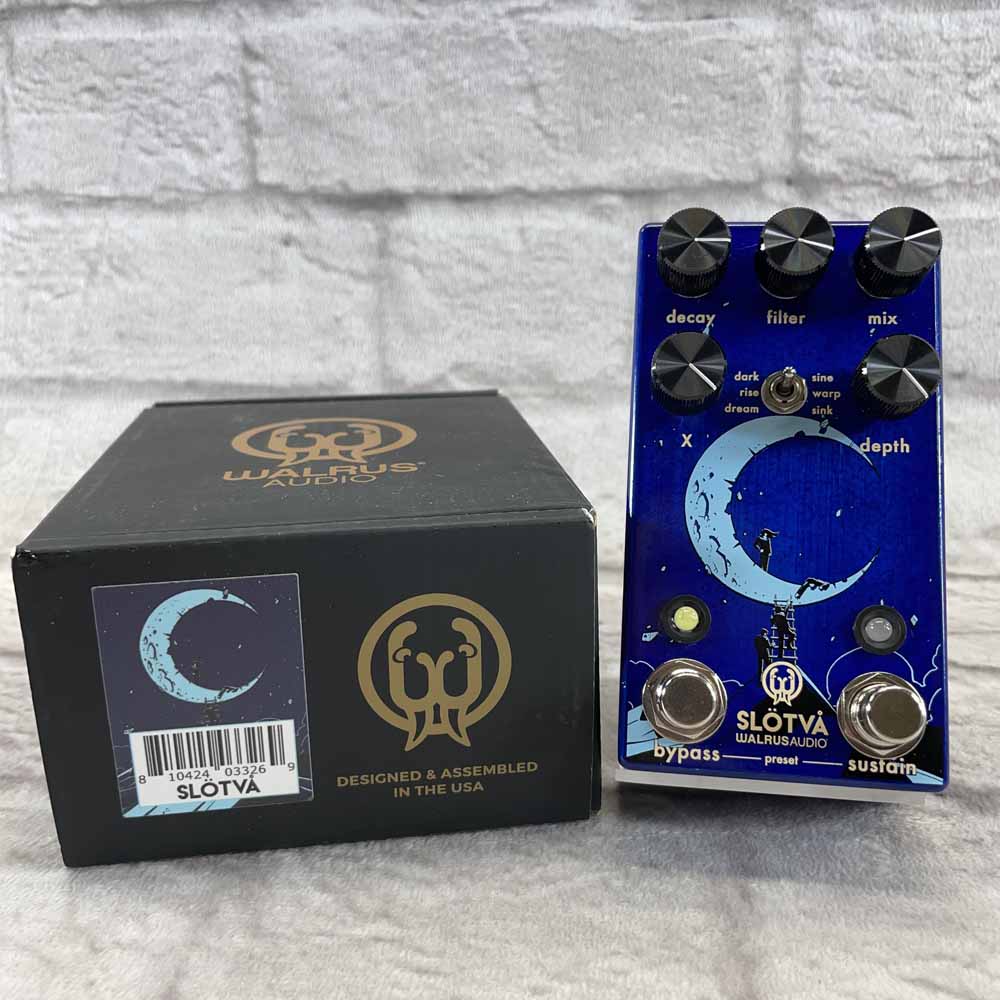 Used:  Walrus Audio Slötvå Multi Texture Reverb Pedal