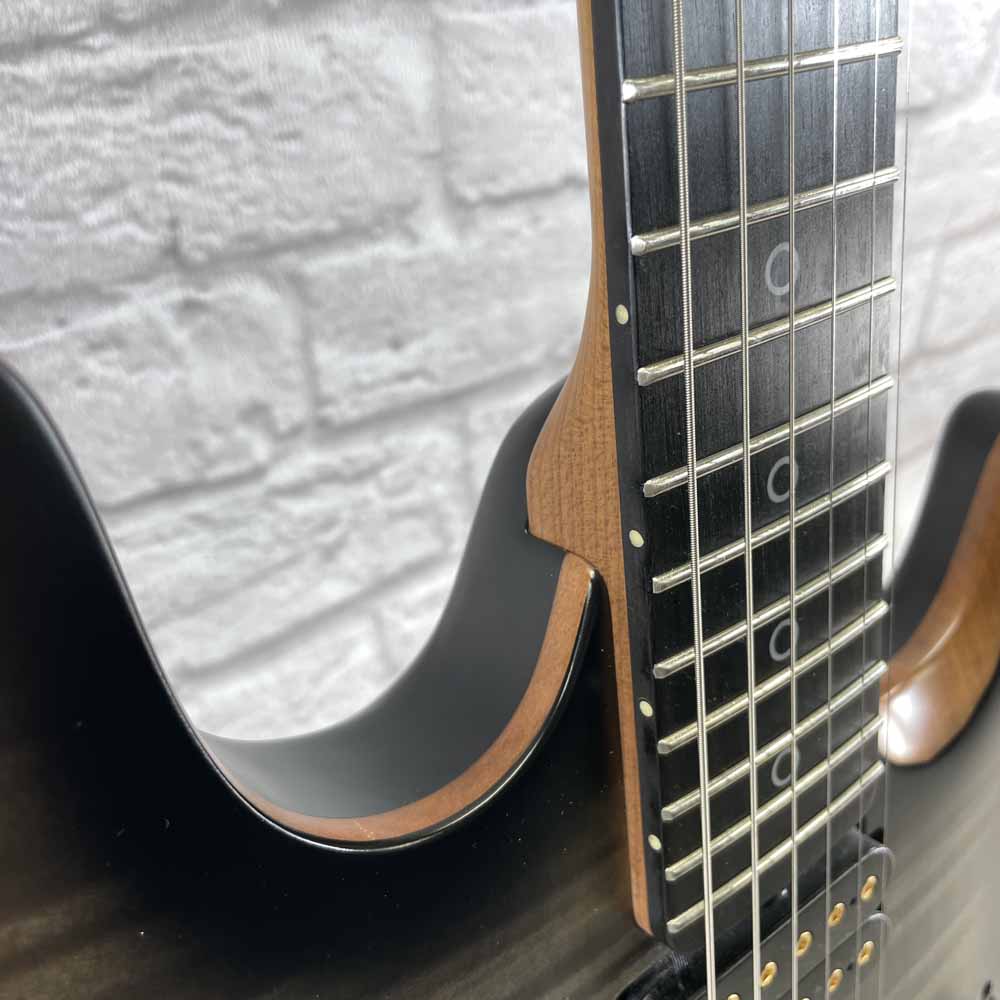 Used:  Sterling Rabea Massaad Signature Sabre Electric Guitar - Ashen Burst