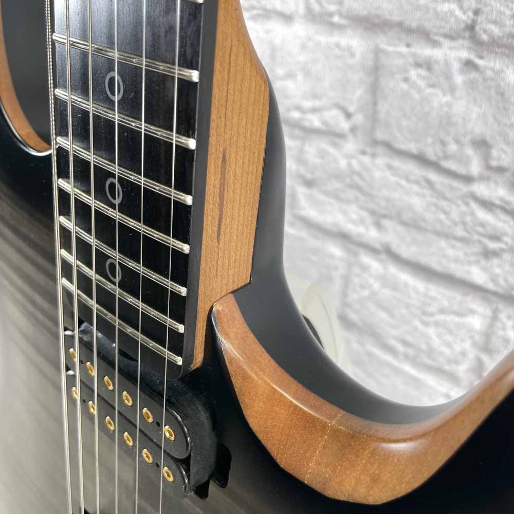 Used:  Sterling Rabea Massaad Signature Sabre Electric Guitar - Ashen Burst