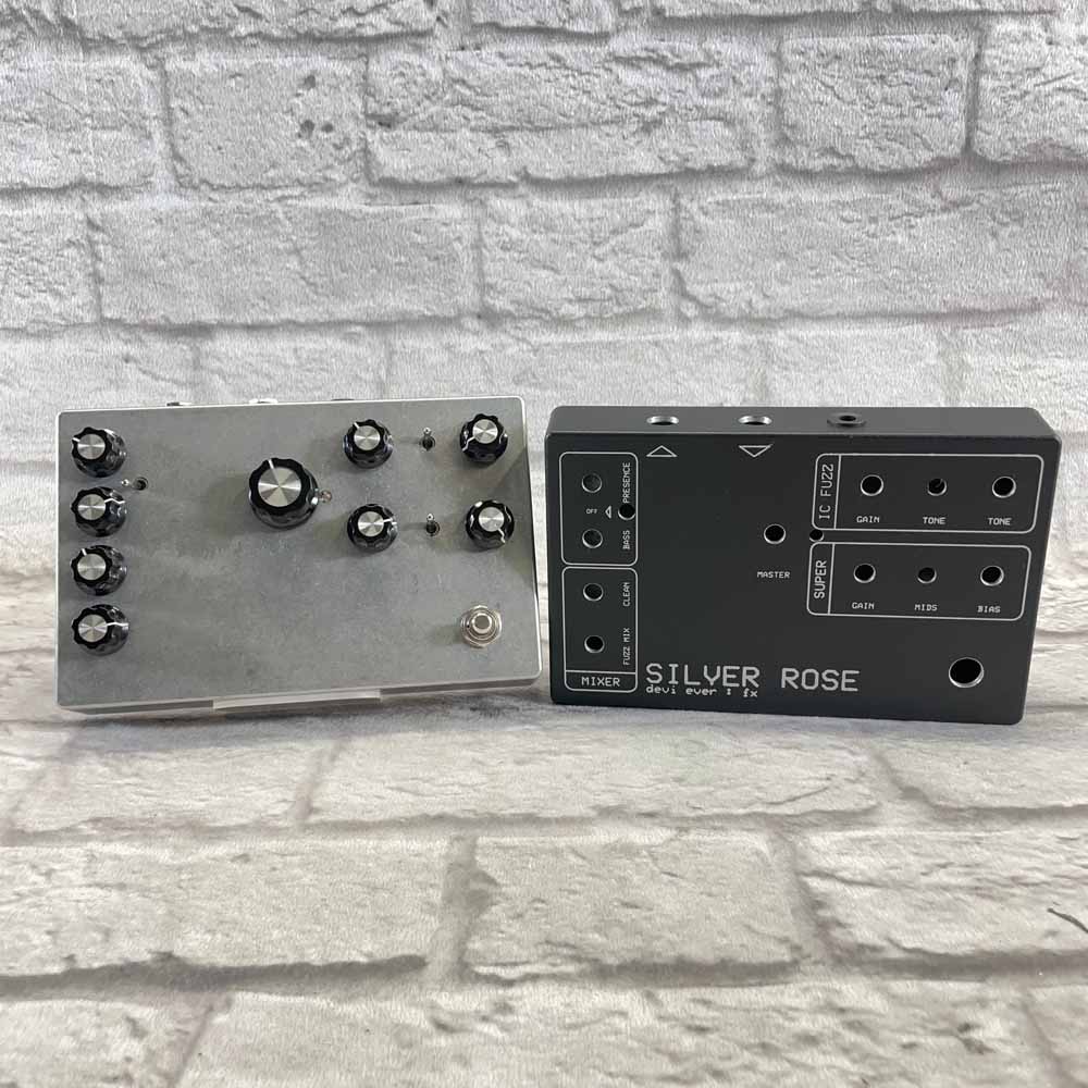 Used:  Devi Ever FX Prototype Silver Rose - Grey Box Proto and Black Box (Signed)