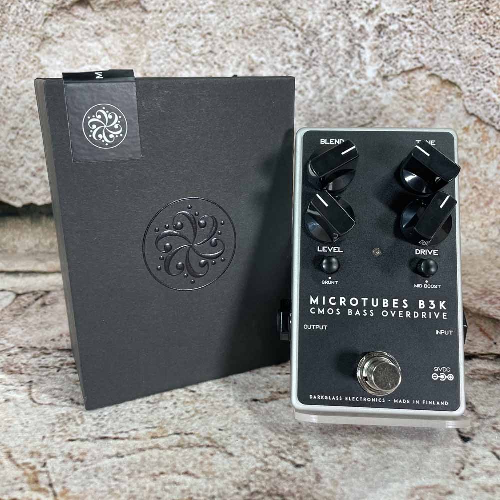 Used:  Darkglass Electronics Mictrotubes B3K CMOS Bass Overdrive Pedal