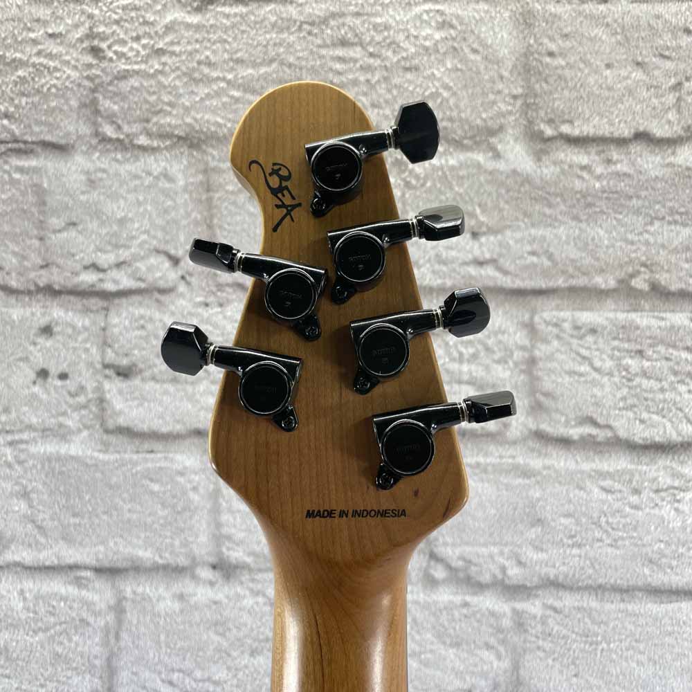 Used:  Sterling Rabea Massaad Signature Sabre Electric Guitar - Ashen Burst