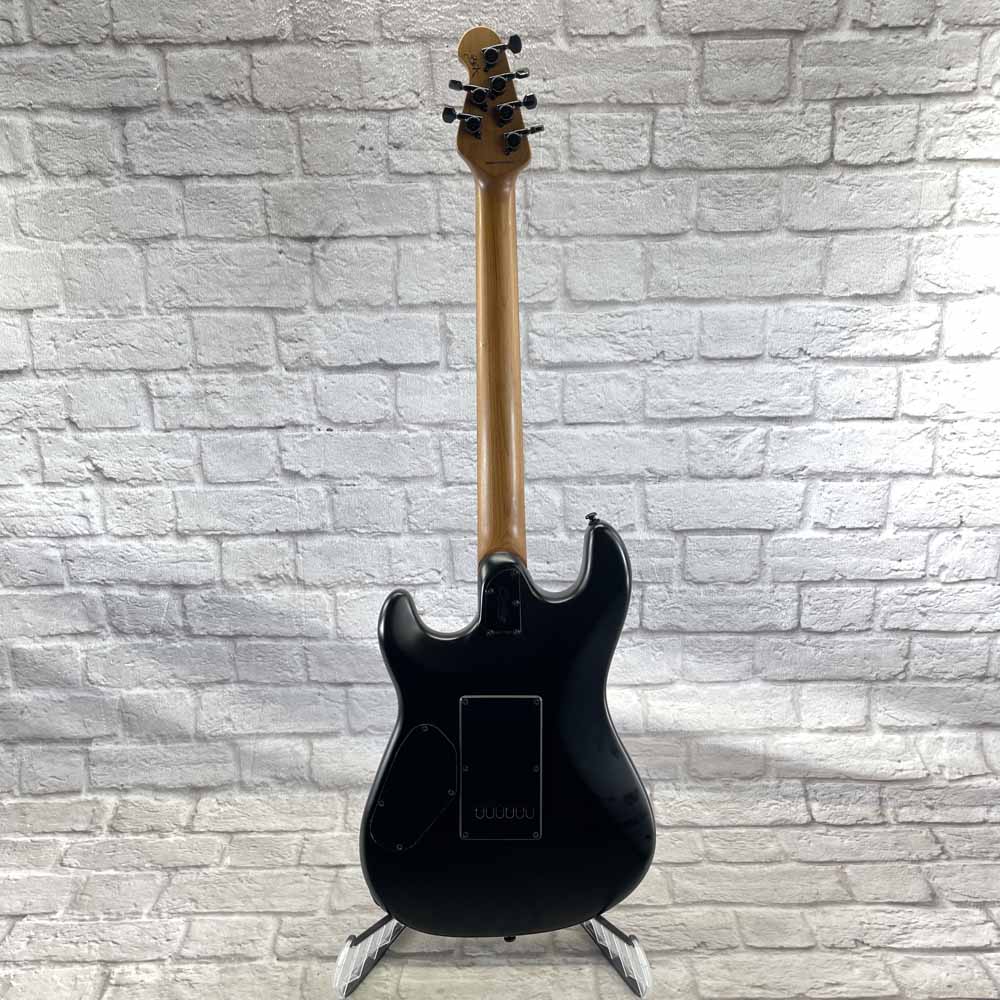 Used:  Sterling Rabea Massaad Signature Sabre Electric Guitar - Ashen Burst