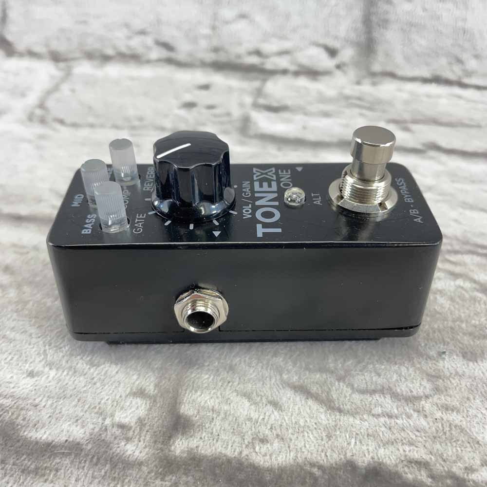 Used:  IK Multimedia TONEX One Amp Modeler/Cab Sim/Multi Effect Micro Pedal w/ X Sonic Airstep TX