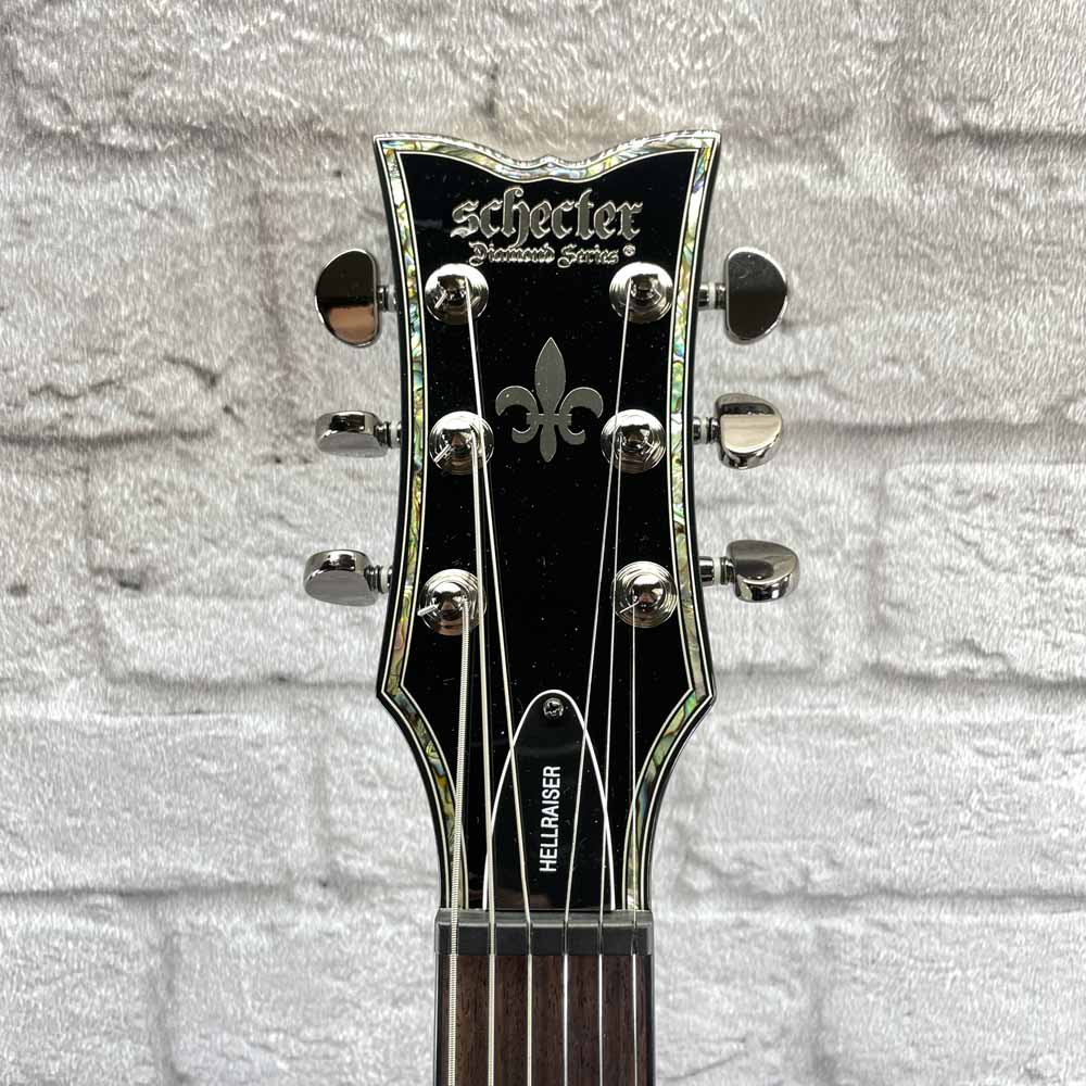 Used:  Schecter Guitars Solo 2 Hellraiser Electric Guitar - White
