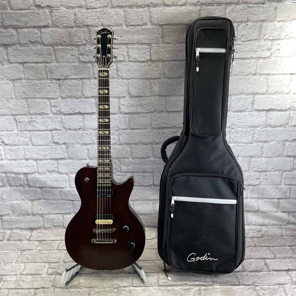 Used:  Godin Guitars Summit Classic HT Electric Guitar -  Havana Brown
