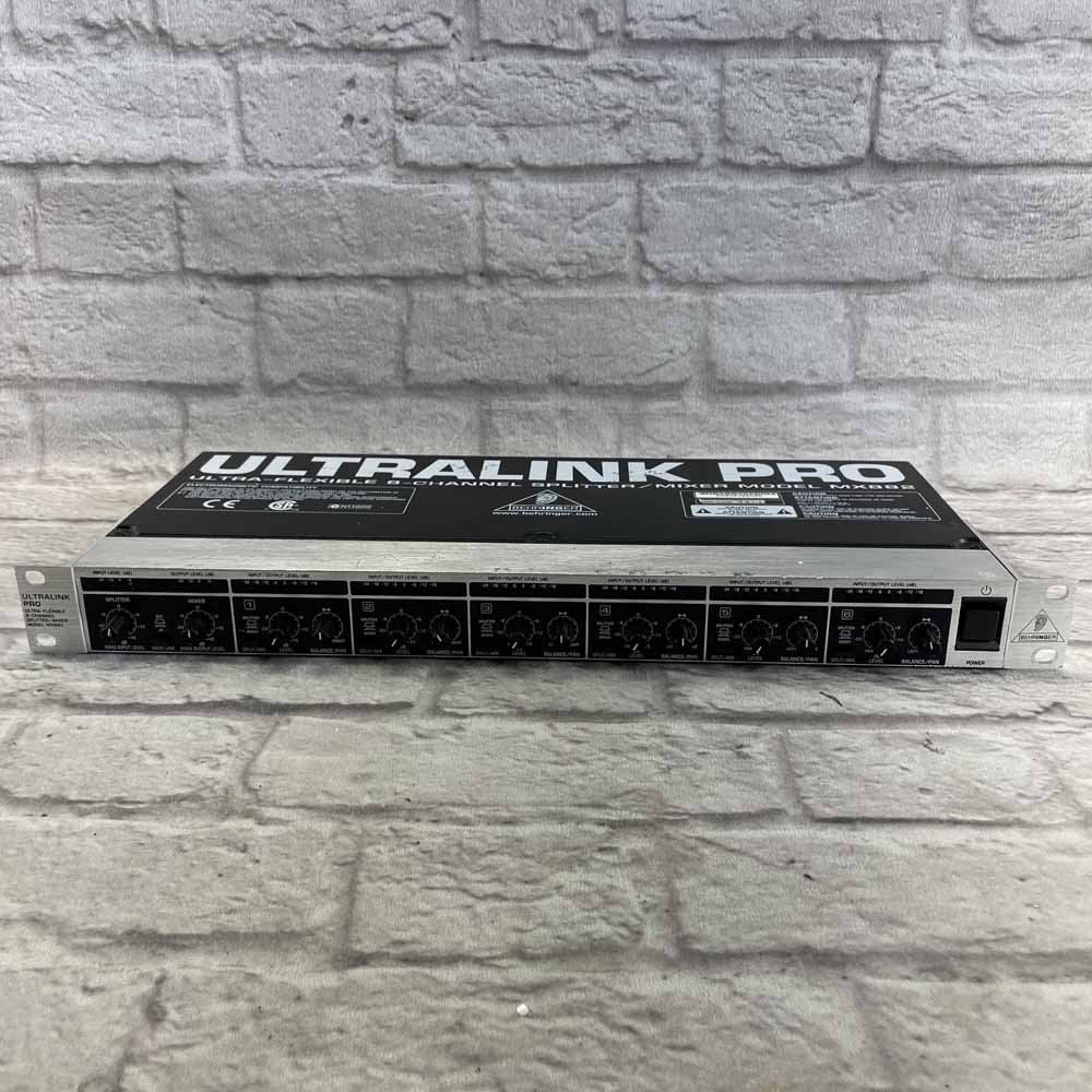 Used:  Behringer Ultralink Pro 8 Channel Splitter/Mixer MX882
