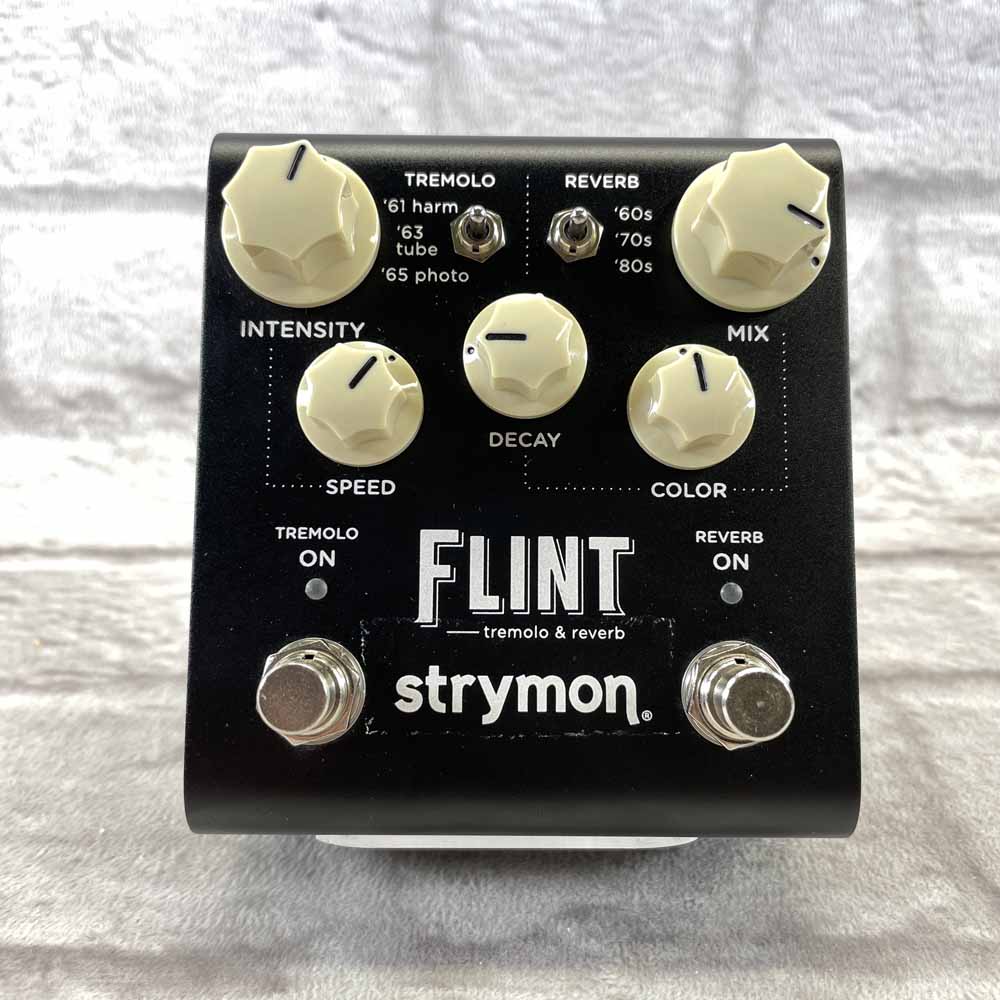 Used:  Strymon Flint V2 Tremolo and Reverb Effect Pedal
