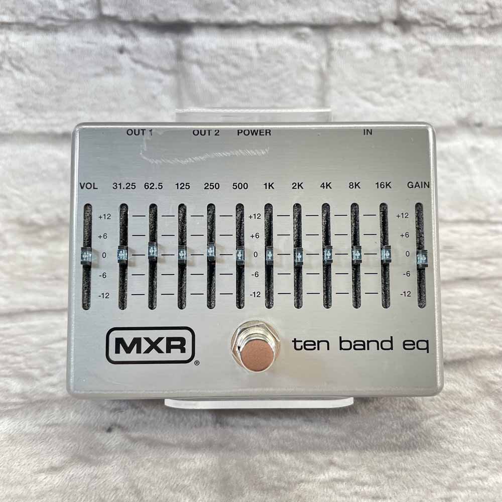 Used:  MXR M108S Ten Band Graphic EQ Guitar/Bass All Instrument Effects Pedal