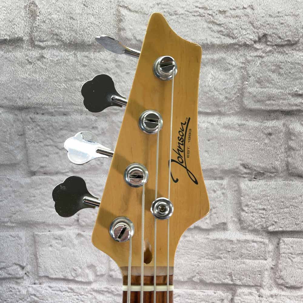 Used: Johnson Precision Style Bass Guitar - Sunburst