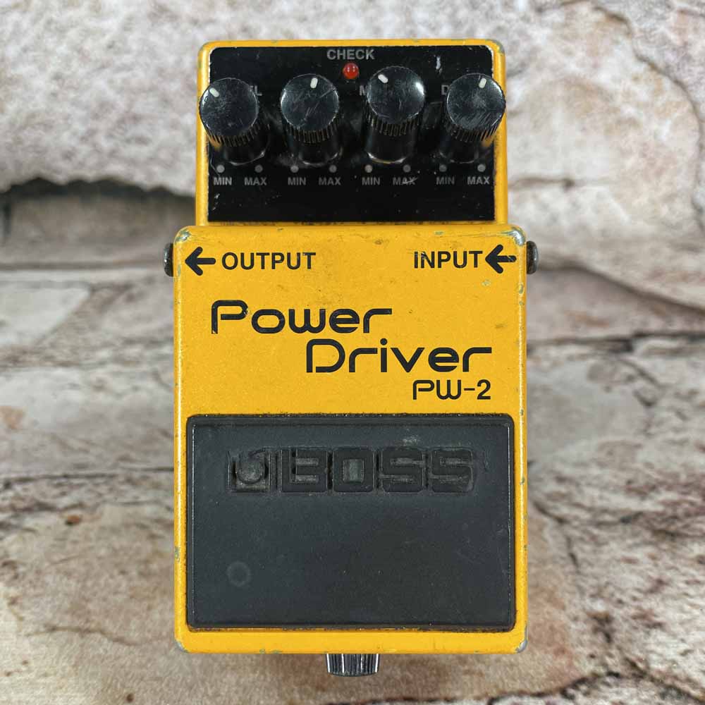 Used:  Boss PW-2 Power Driver Pedal