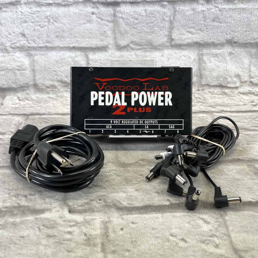 Used:  Voodoo Lab Pedal Power 2 Plus 120V Power Supply