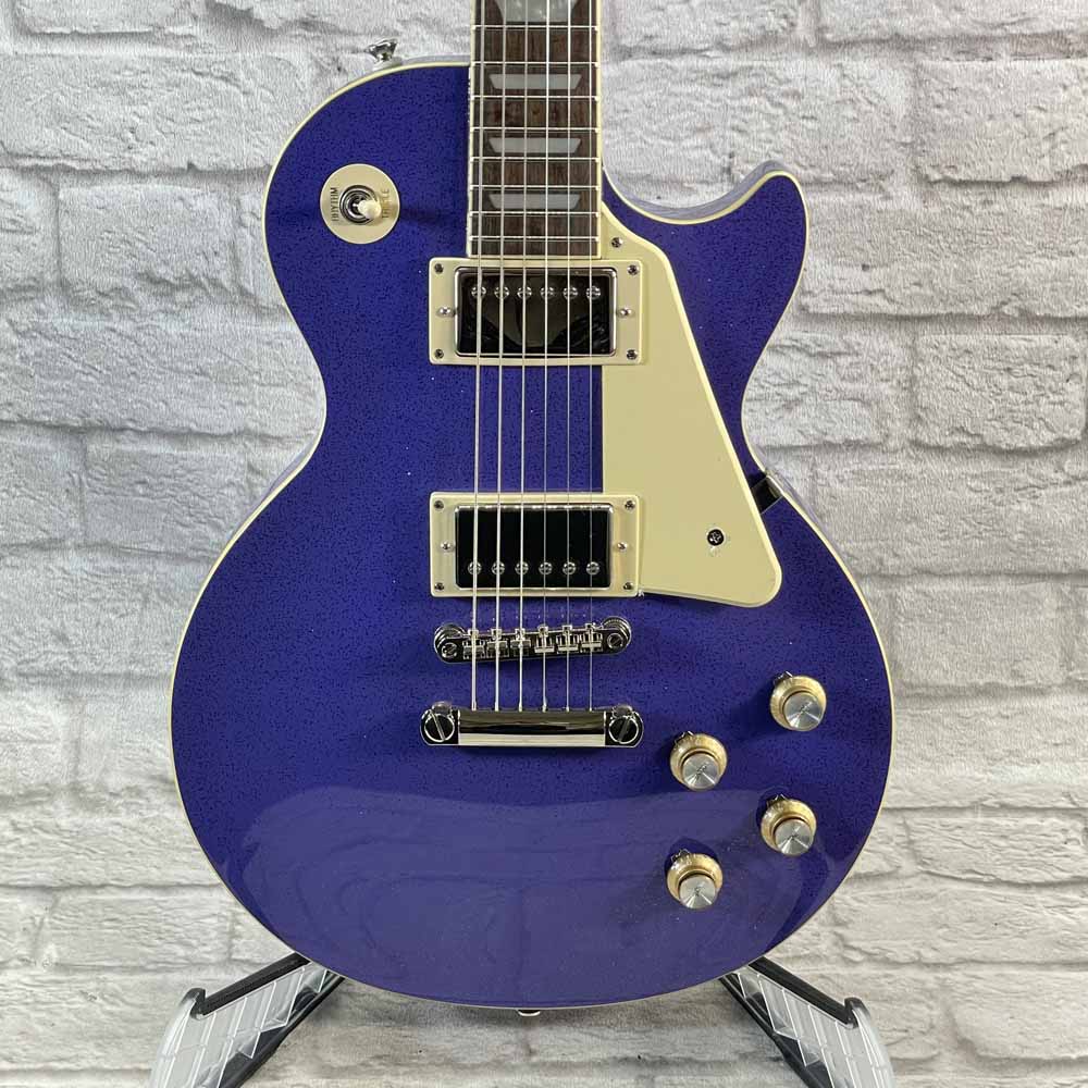 Used:  Epiphone AMS Exclusive Les Paul Standard 60s Electric Guitar - Purple Sparkle