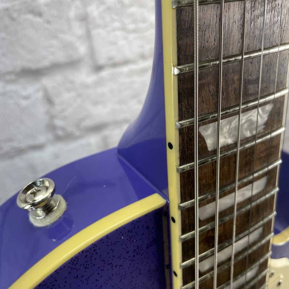 Used:  Epiphone AMS Exclusive Les Paul Standard 60s Electric Guitar - Purple Sparkle