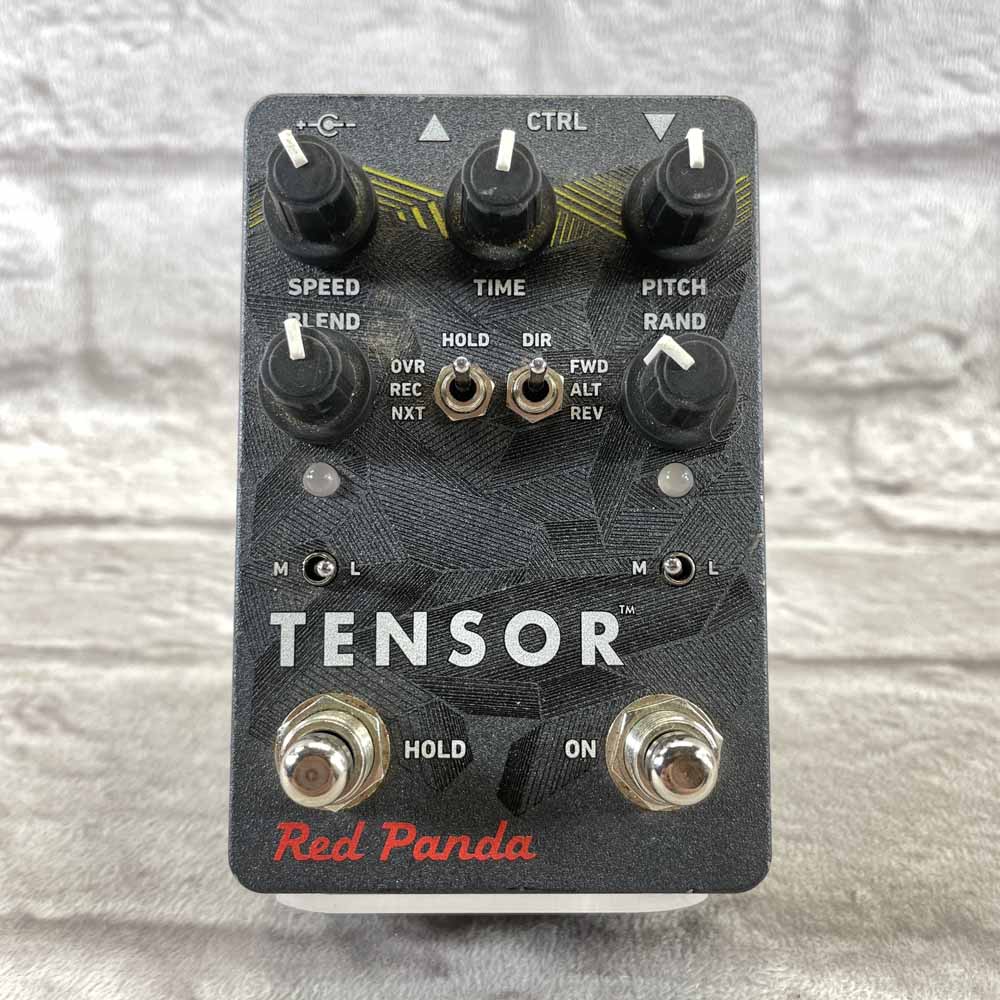 Used:  Red Panda Tensor - Time Warp Pedal
