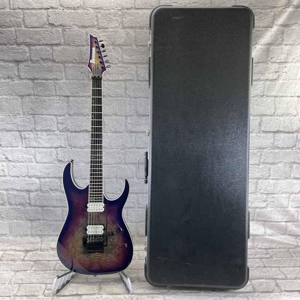 Used:  Ibanez RGIX6DLB-SNB Electric Guitar - Supernova Burst