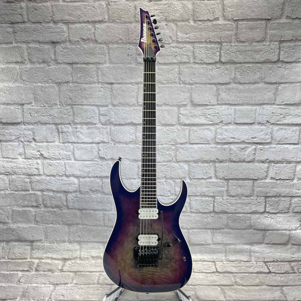 Used:  Ibanez RGIX6DLB-SNB Electric Guitar - Supernova Burst