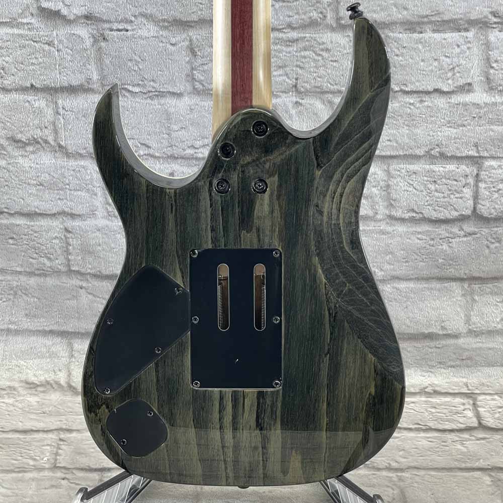Used:  Ibanez RGIX6DLB-SNB Electric Guitar - Supernova Burst