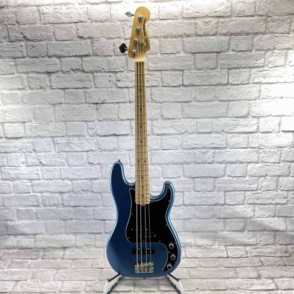 Used:  Fender American Performer Precision Bass - Satin Lake Placid Blue