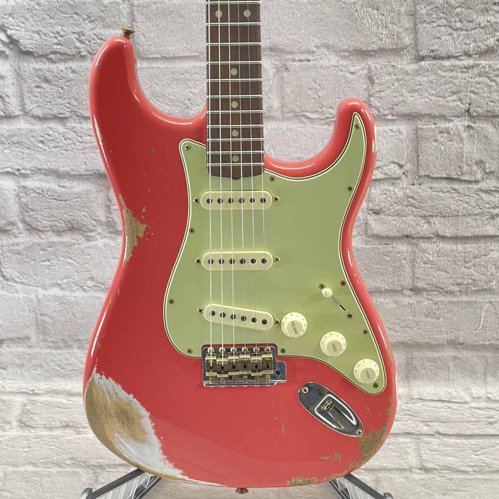 Used:  Fender Custom Shop '60s Stratocaster Fiesta Red (Heavy Relic)