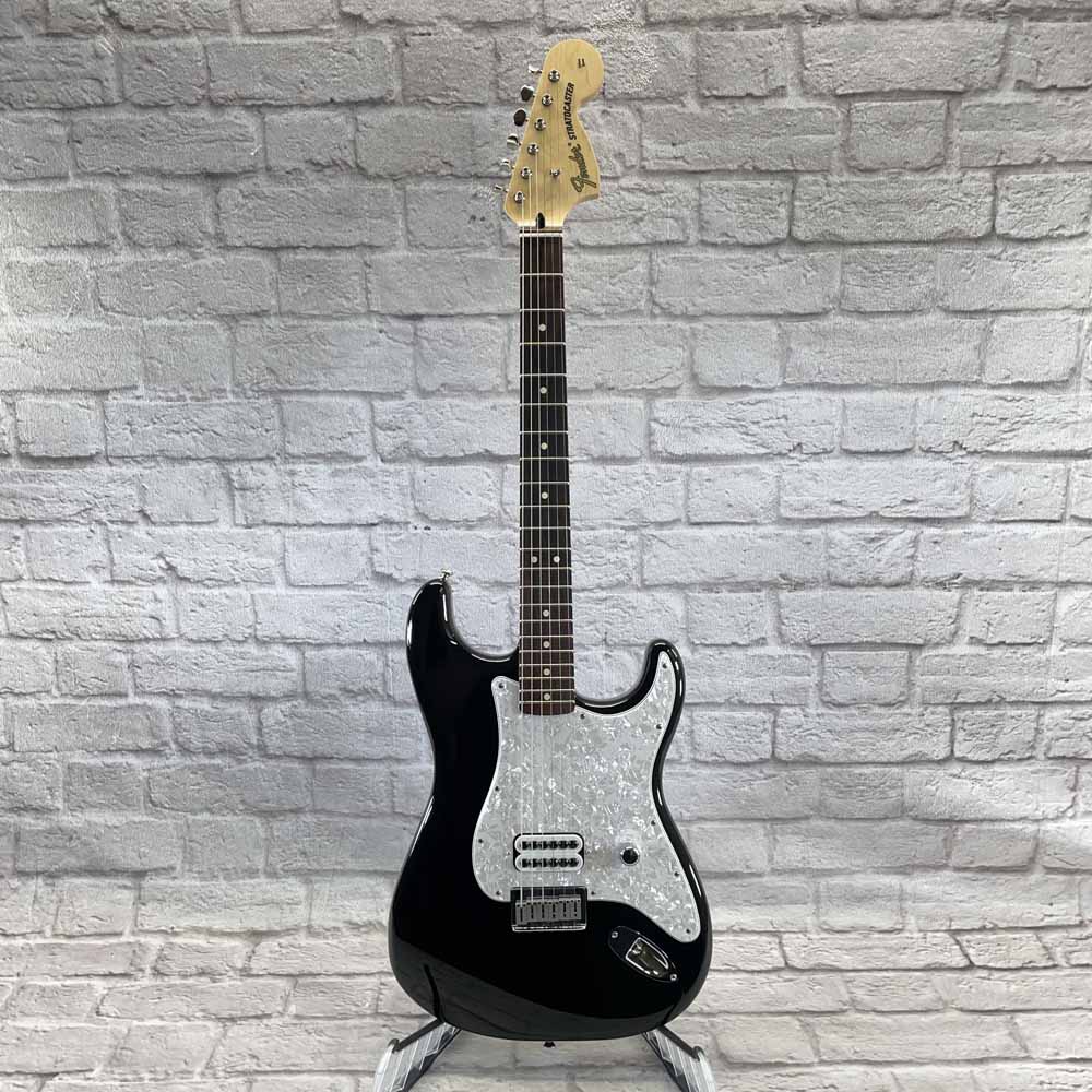 Used:  Fender Tom Delonge Stratocaster Electric Guitar  - Black