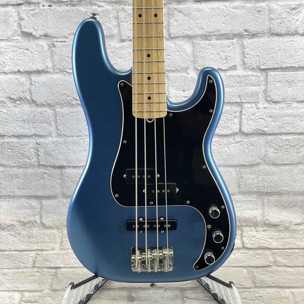 Used:  Fender American Performer Precision Bass - Satin Lake Placid Blue