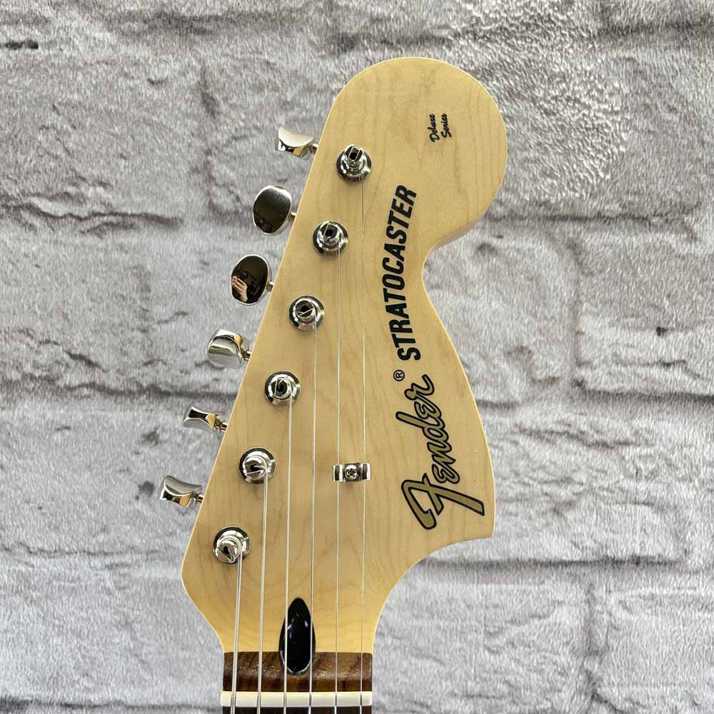 Used:  Fender Tom Delonge Stratocaster Electric Guitar  - Black