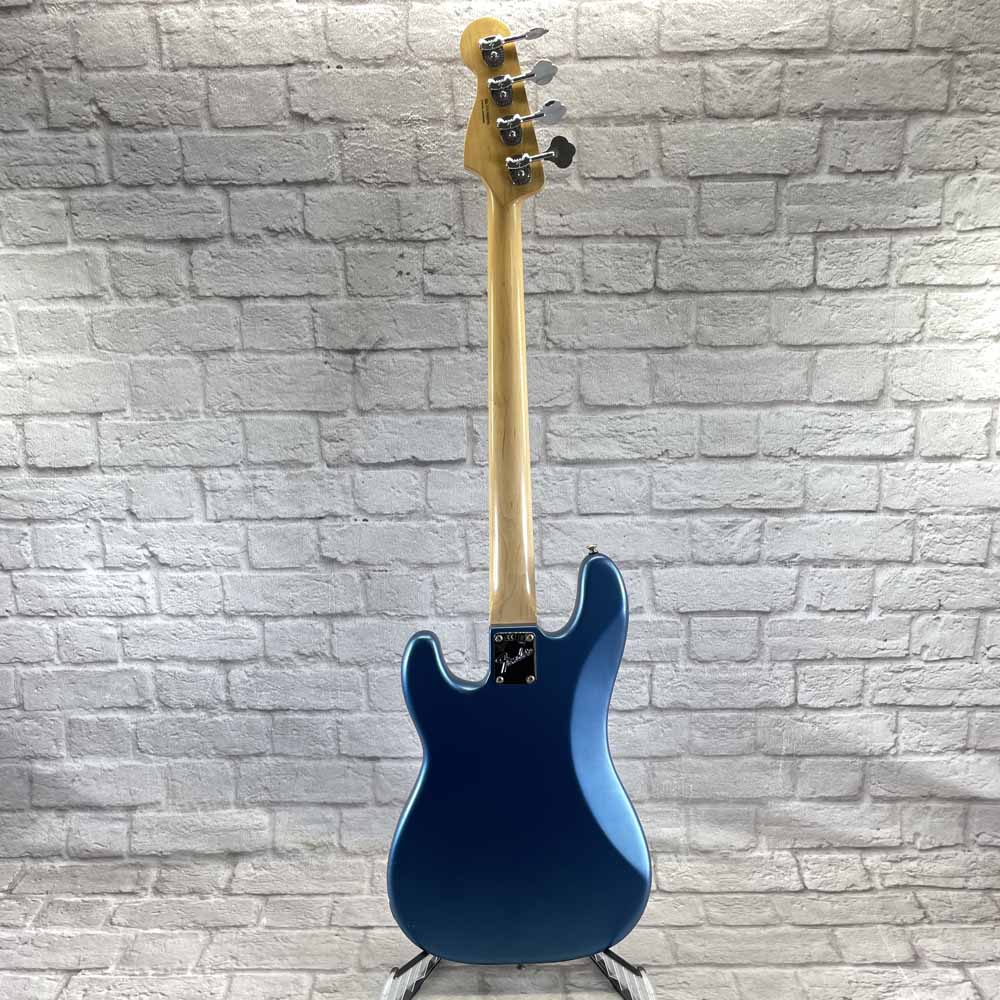 Used:  Fender American Performer Precision Bass - Satin Lake Placid Blue