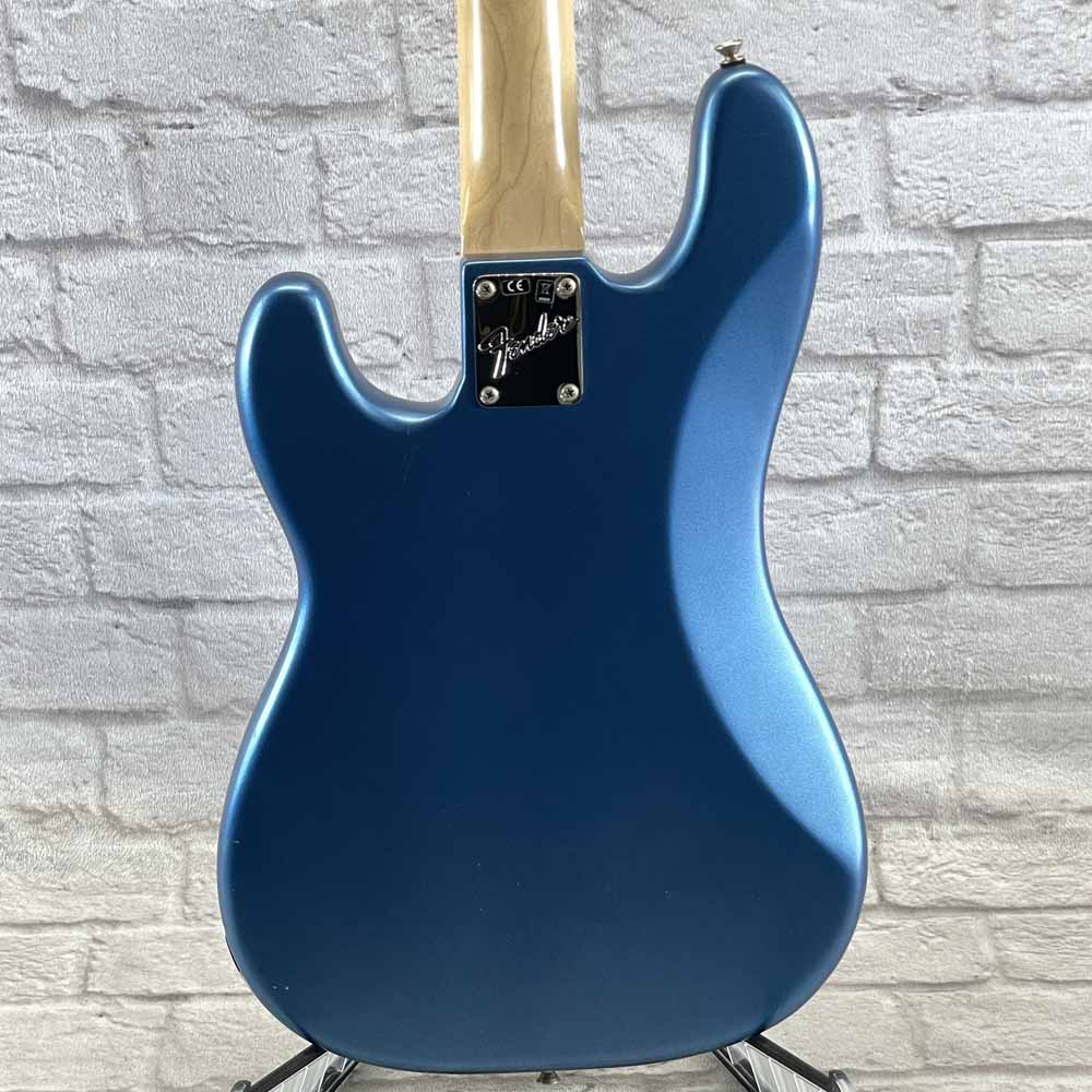Used:  Fender American Performer Precision Bass - Satin Lake Placid Blue