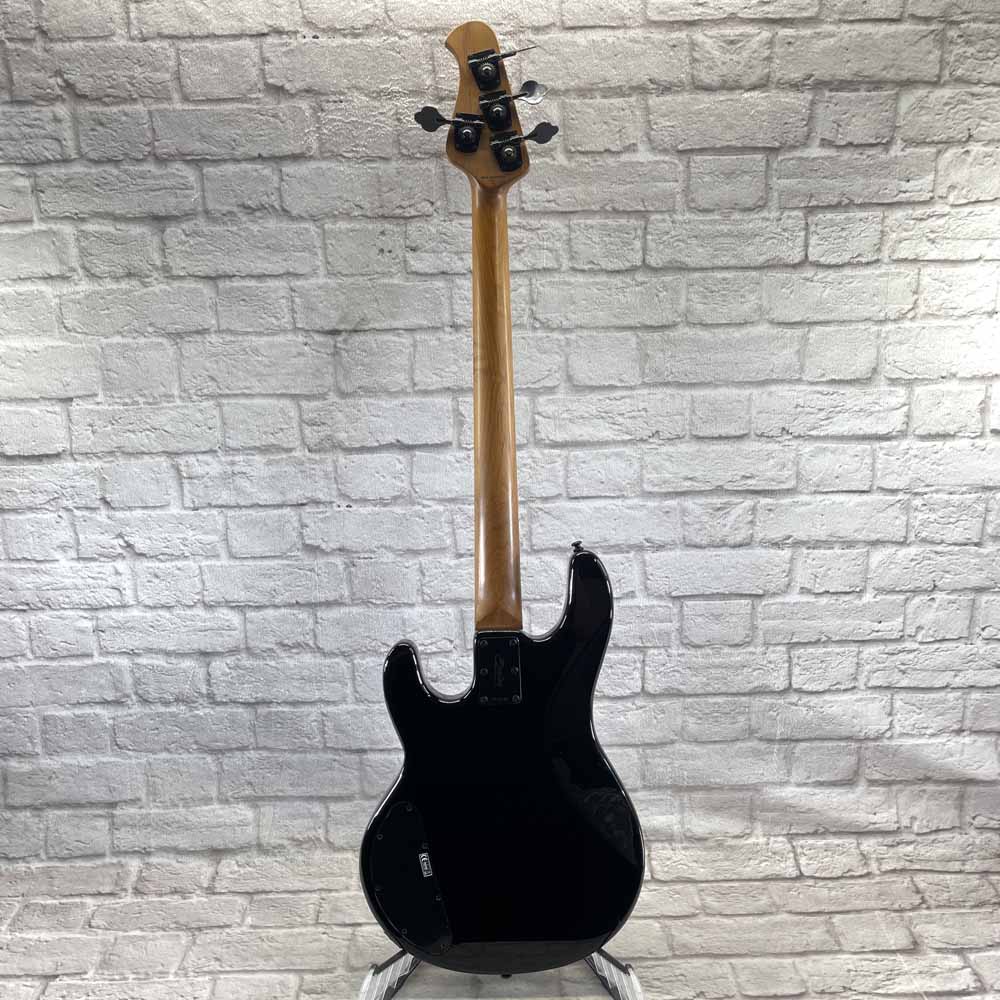 Used:  Sterling by Music Man Pete Wentz Artist Series StingRay Bass Guitar - Black