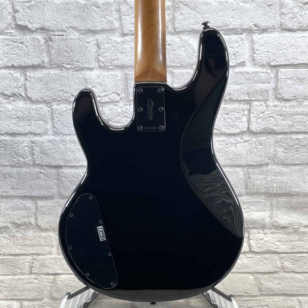Used:  Sterling by Music Man Pete Wentz Artist Series StingRay Bass Guitar - Black