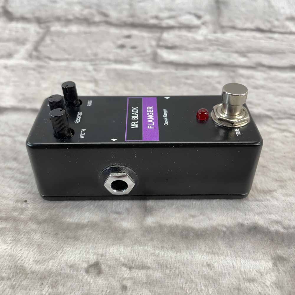 Used:  Mr. Black Flanger - Classic Flanger Pedal