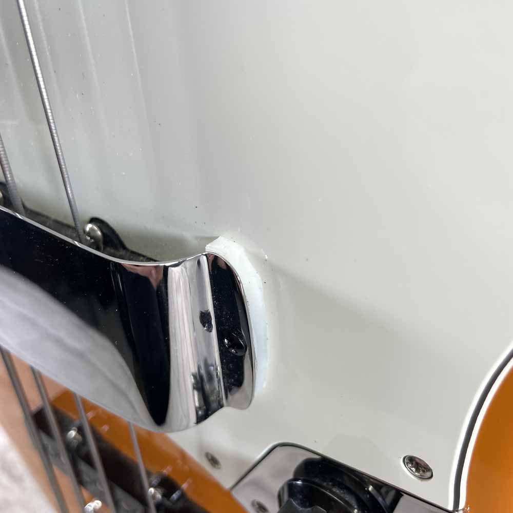 Used:  Fender Player Jazz Bass Guitar - Capri Orange