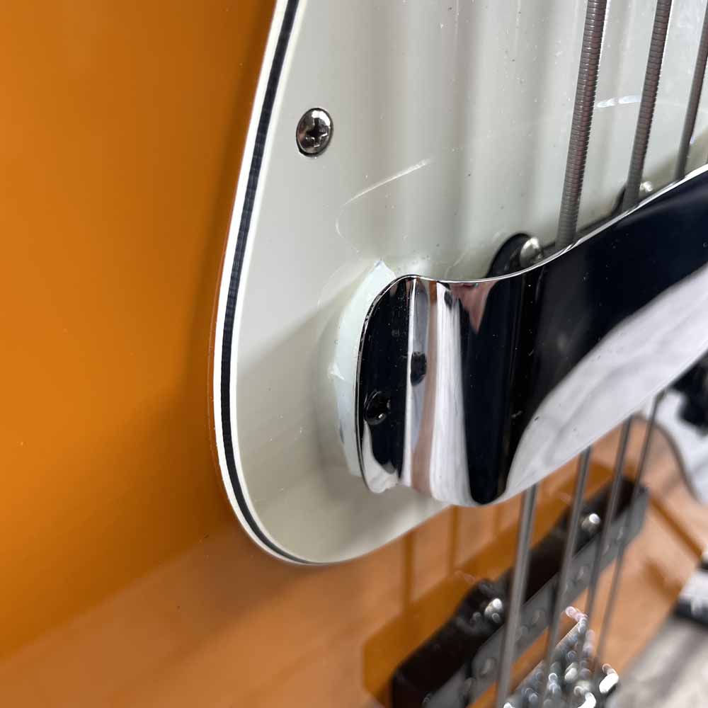 Used:  Fender Player Jazz Bass Guitar - Capri Orange
